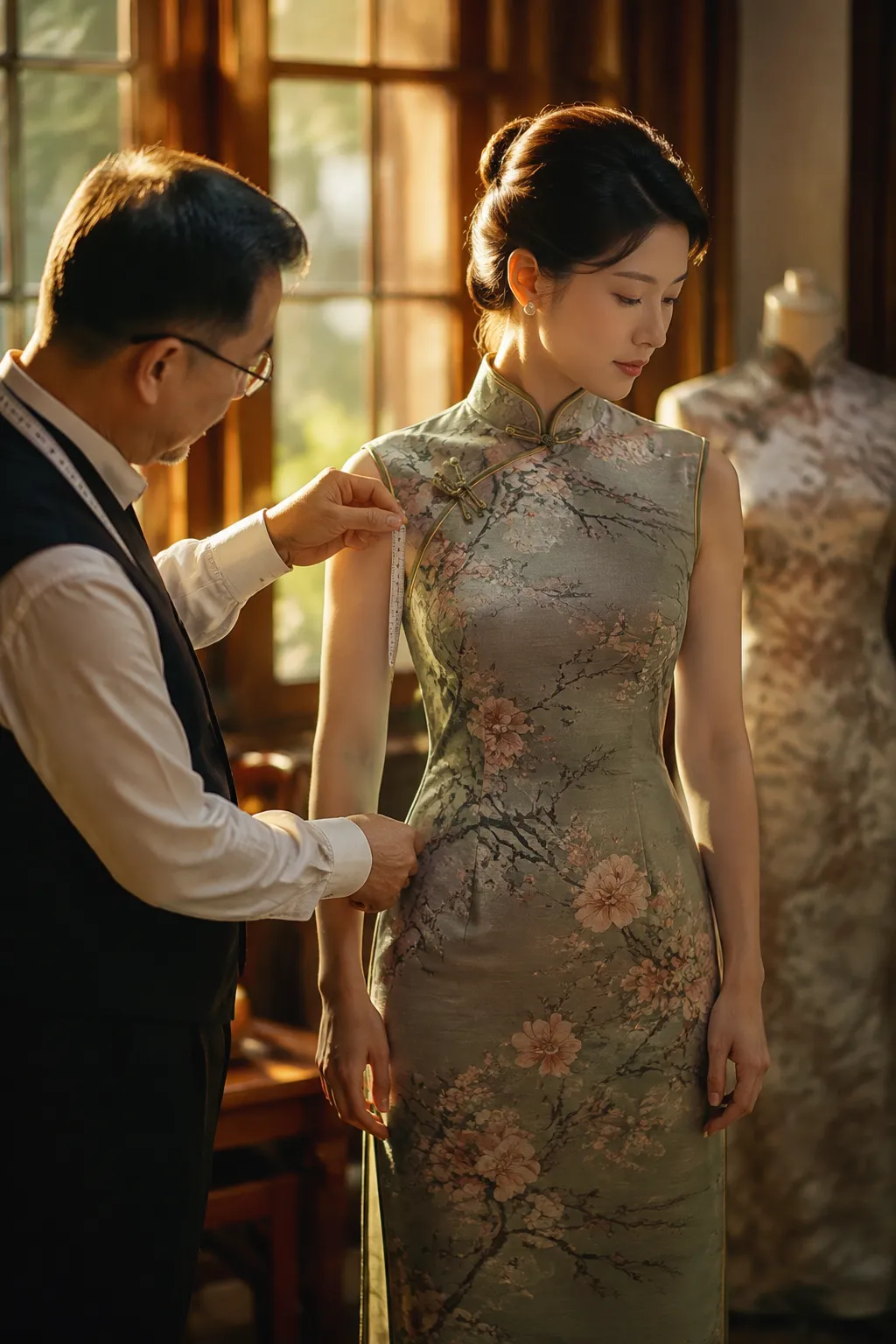 Qipao tailoring experience in Shanghai